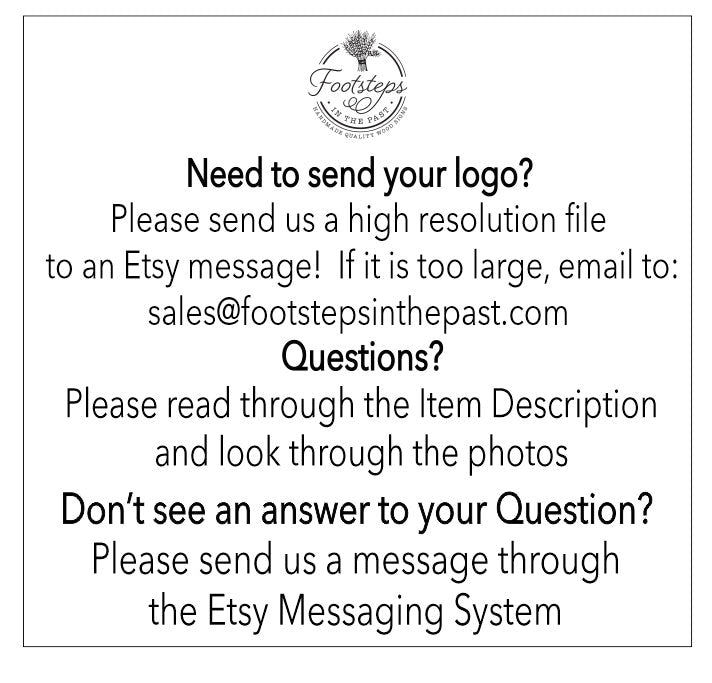 Your Actual Logo Cake Baker Decorator Magic Round Small Business Hanging Sign Business Custom Circle Personalized Color Wood Print