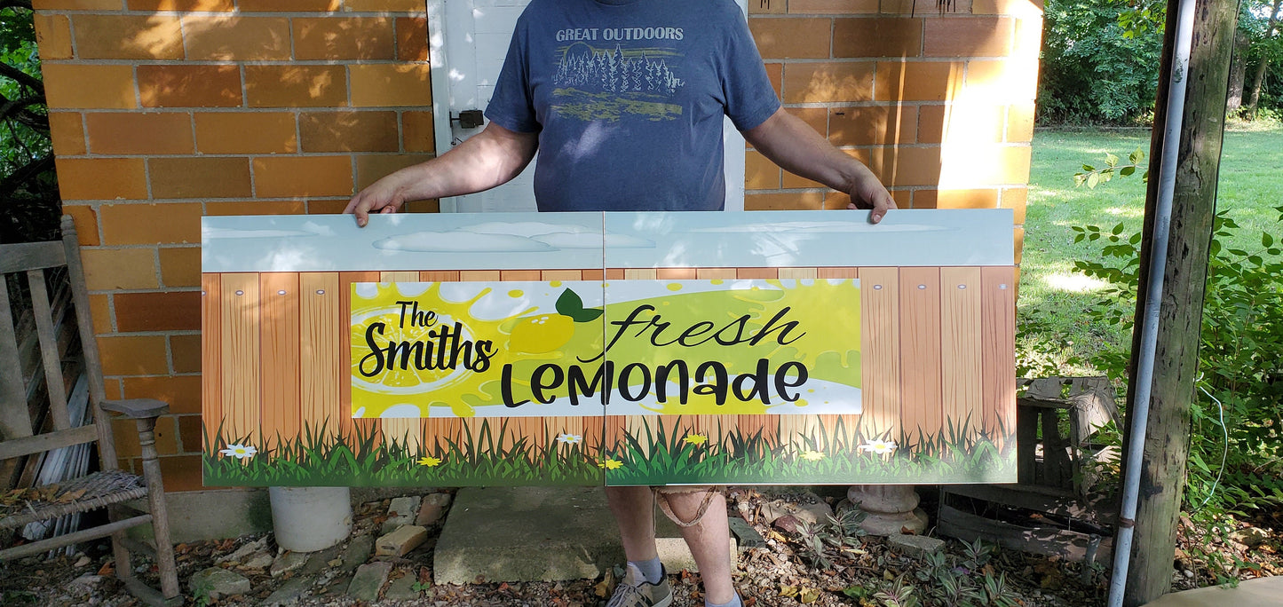 Creative lemonade stand advertisements