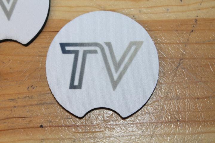 Custom Cup Insert Full Color Printed Personalized With Your Logo Wholesale Small Business Gift Branded Logo Custom Design