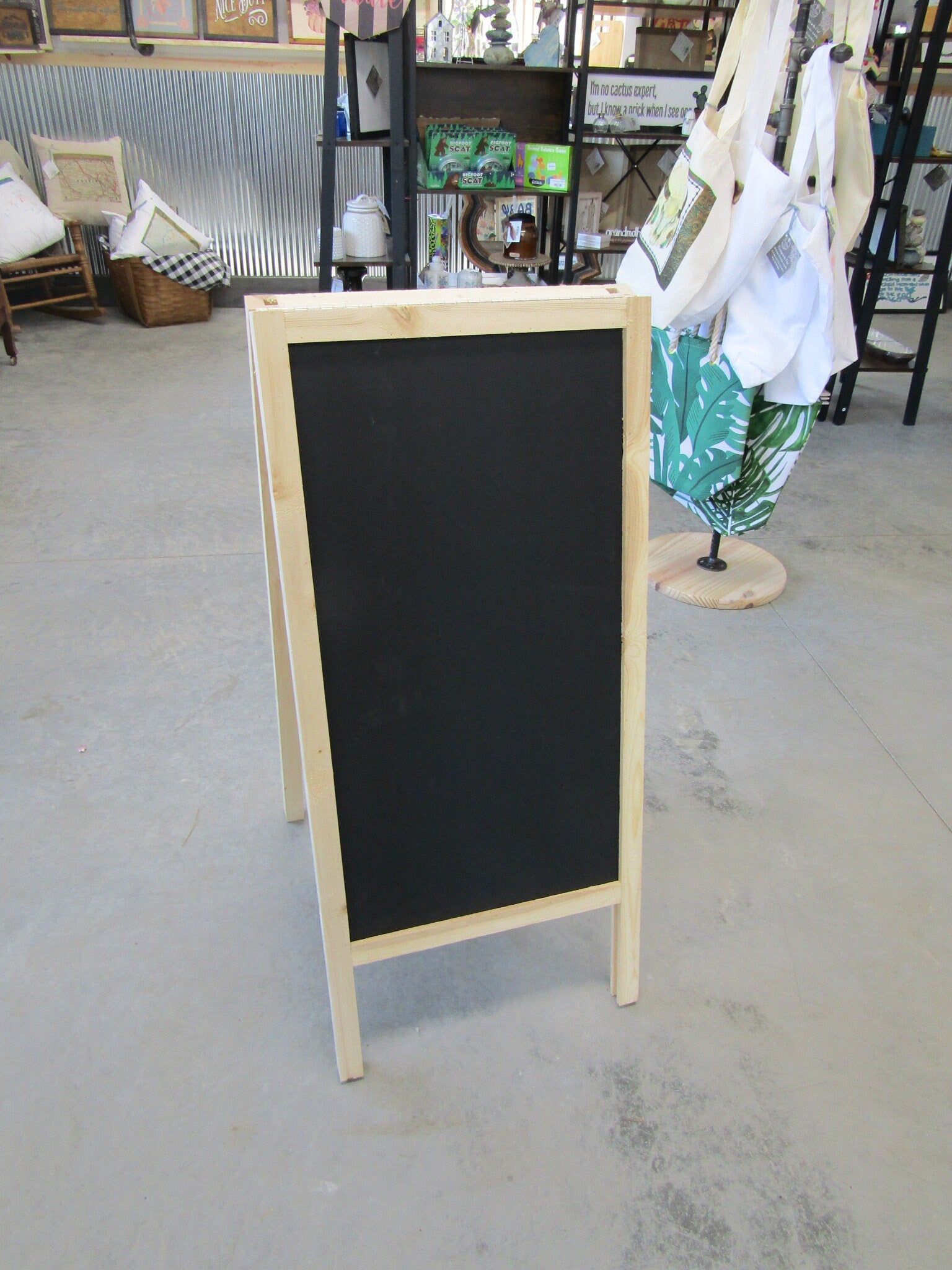 Chalk Board Daily Specials Sidewalk Sandwich Board A Frame Folding