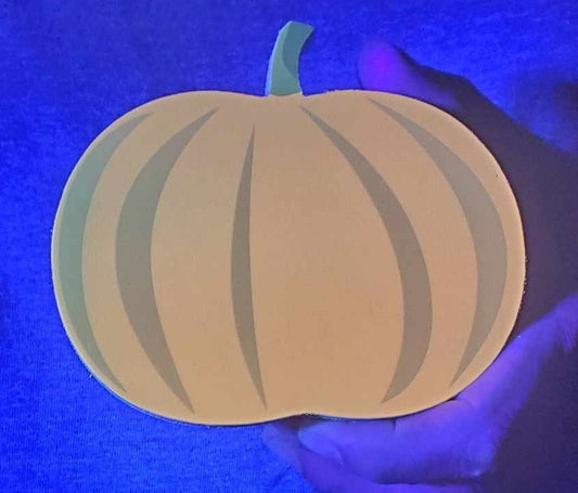 Glow In The Dark Pumpkin Halloween Decor Self Sitter Fluorescent Black Light Fall Gourd Several Sizes Patch Haunted House Party PVC