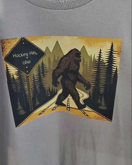 Hocking Hills Bigfoot Shirt