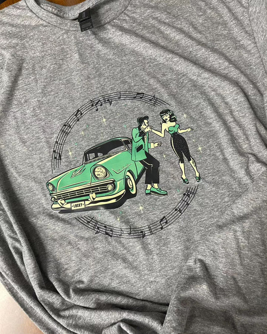 Classic Car w/music notes Shirt