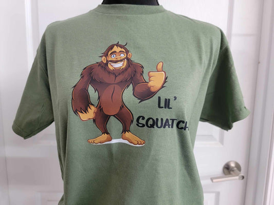 Lil' Squatch DTF Transfer Sheet