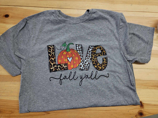 Love Fall Yall Shirt