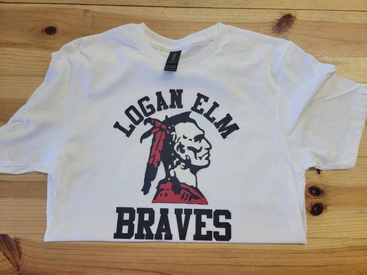 Logan Elm Braves with Mascot Shirt