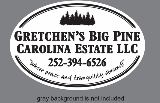 Custom UV PVC Sign for Gretchen Walters