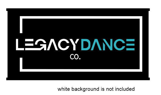 Custom laser cut sign for Legacy Dance