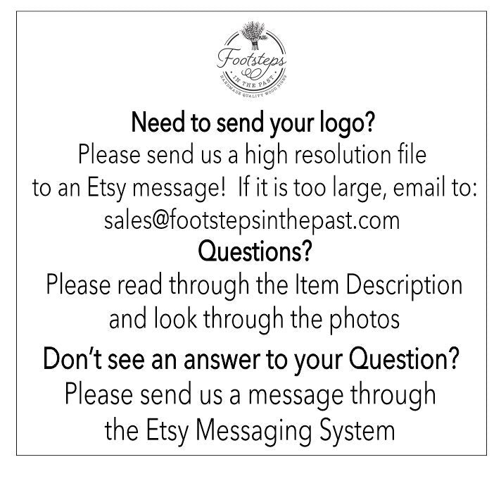 Vendor Event MCM Small Business Sign Your Actual Logo Round Hanging Sign Vintage Booth Custom Circle Personalized Wall Art Color Wood Print