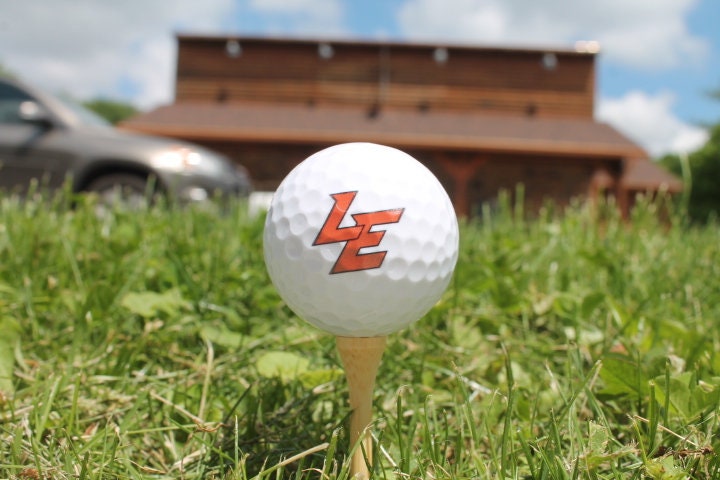 Logan Elm Braves Local Circleville Ohio Set Wholesale bulk Custom Golf Balls Golfer Sport Logo Printed Set Bulk Club Clubhouse