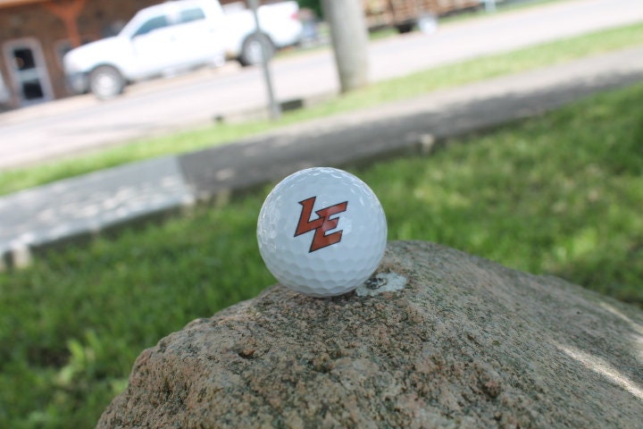 Logan Elm Braves Local Circleville Ohio Set Wholesale bulk Custom Golf Balls Golfer Sport Logo Printed Set Bulk Club Clubhouse