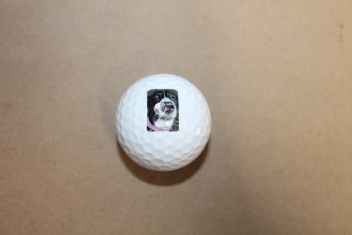 Your Image Logo Golf Ball Set Picture Print Dog Pet Family Giftable Printed Golf Ball Fathers day gift Bulk Whole Sale