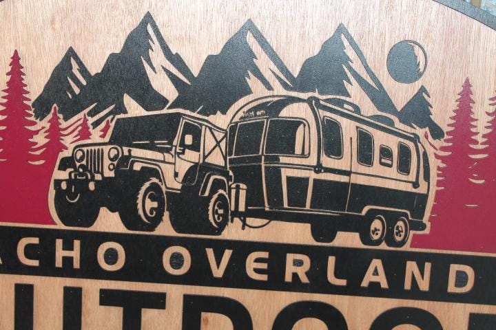 Where to next SUV Camper Travel Outdoors custom sign wood signage great for hanging large or small indoor or outdoor