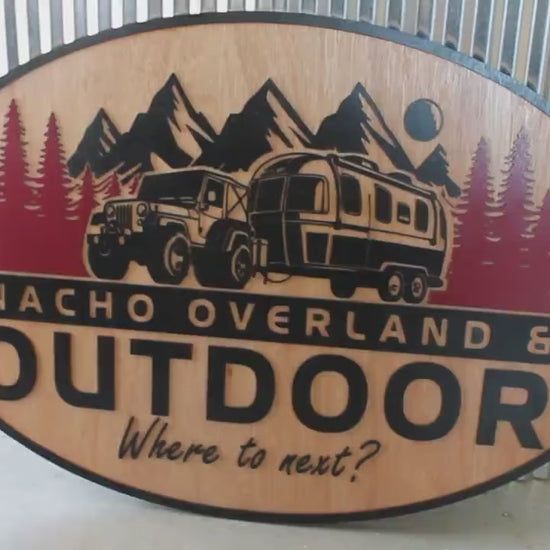 Where to next SUV Camper Travel Outdoors custom sign wood signage great for hanging large or small indoor or outdoor