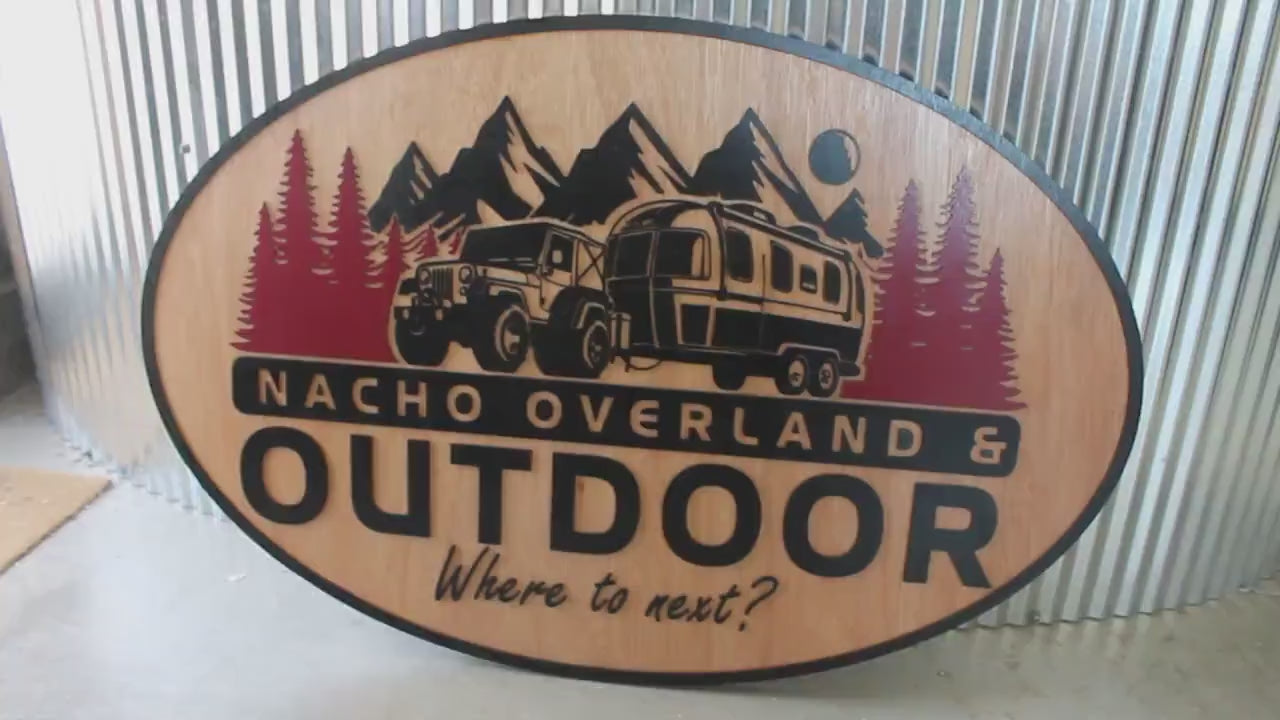 Where to next SUV Camper Travel Outdoors custom sign wood signage great for hanging large or small indoor or outdoor