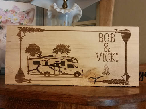 Personalized Wood Name Sign Wall Decor, Camper, Motor Home, Class C,  Camping, Personalized Family Name Signs, Last Name Sign Family,