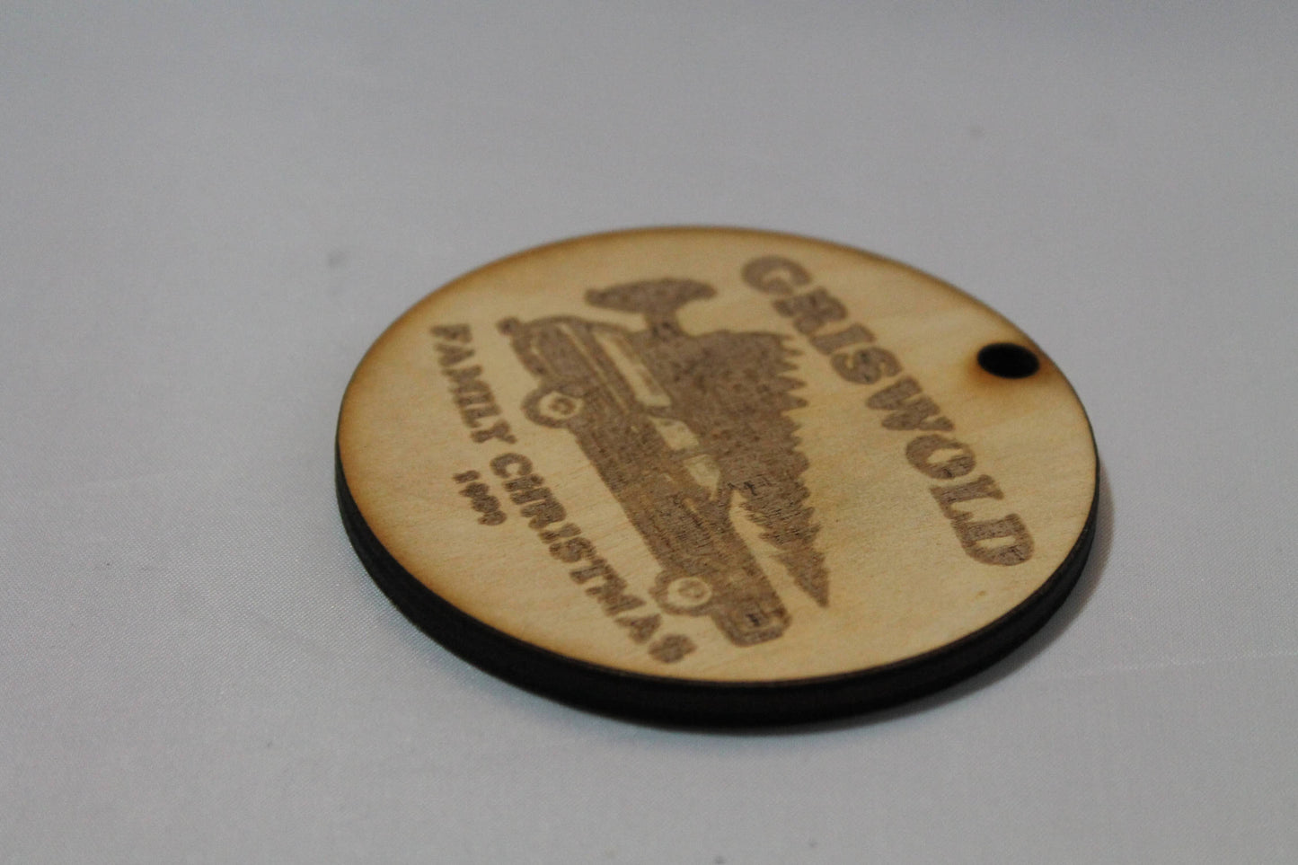 Griswold, Christmas Vacation, Christmas Ornament, Custom Ornament, Laser Engraved, Wood Cut Out, Footstepsinthepast