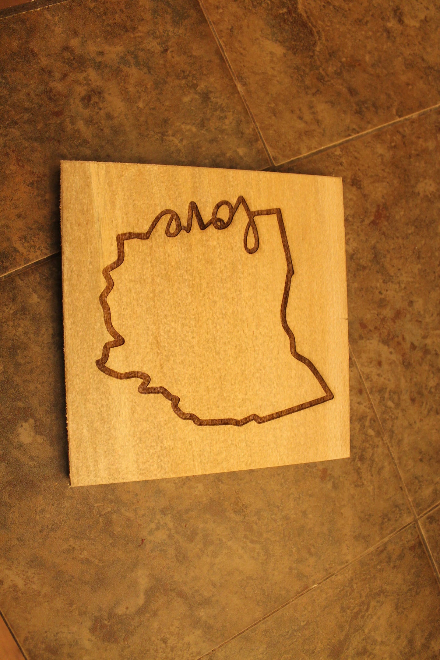 Ohio Sign, Love Sign, Your State,  Custom Word, Sign, Hardwood Hand planned, Laser etched, wood, Personalize,footstepsinthepast