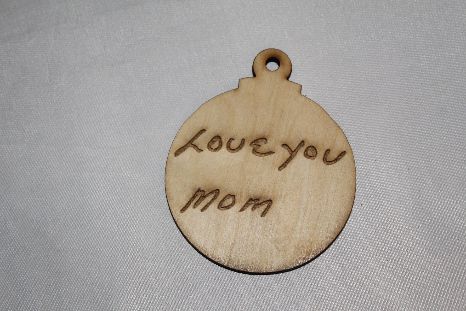 Your Hand Writing, Actual Handwriting, In Memory Of, Personalized Ornament, Actual Sketch, Wood Engraving, single sided FootstepsinthePast
