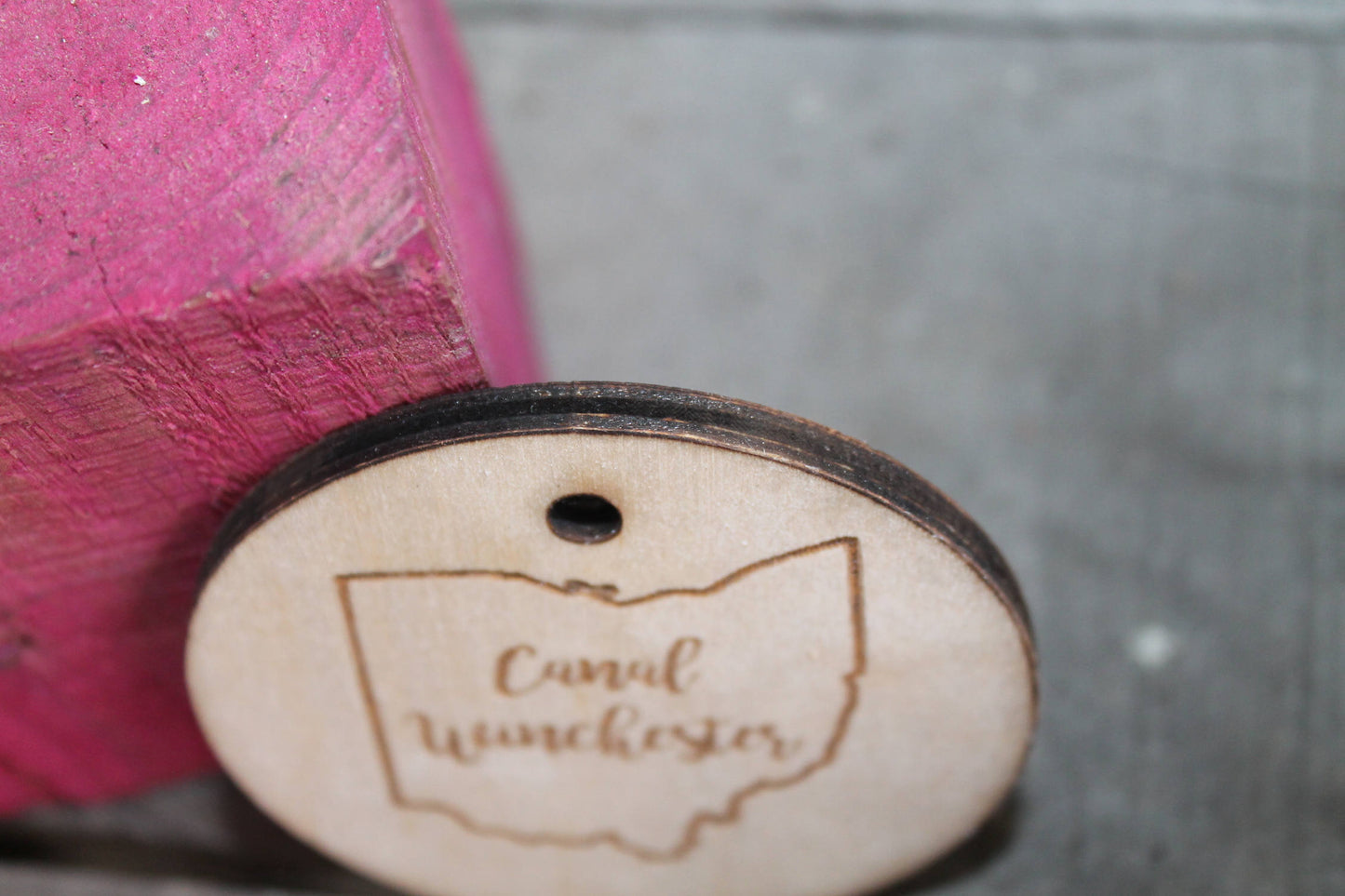 Custom Ohio, Custom Ornament, Canal Winchester, Your City, Your State, Ornament, Laser Engraved, Wood Cut Out, Footstepsinthepast