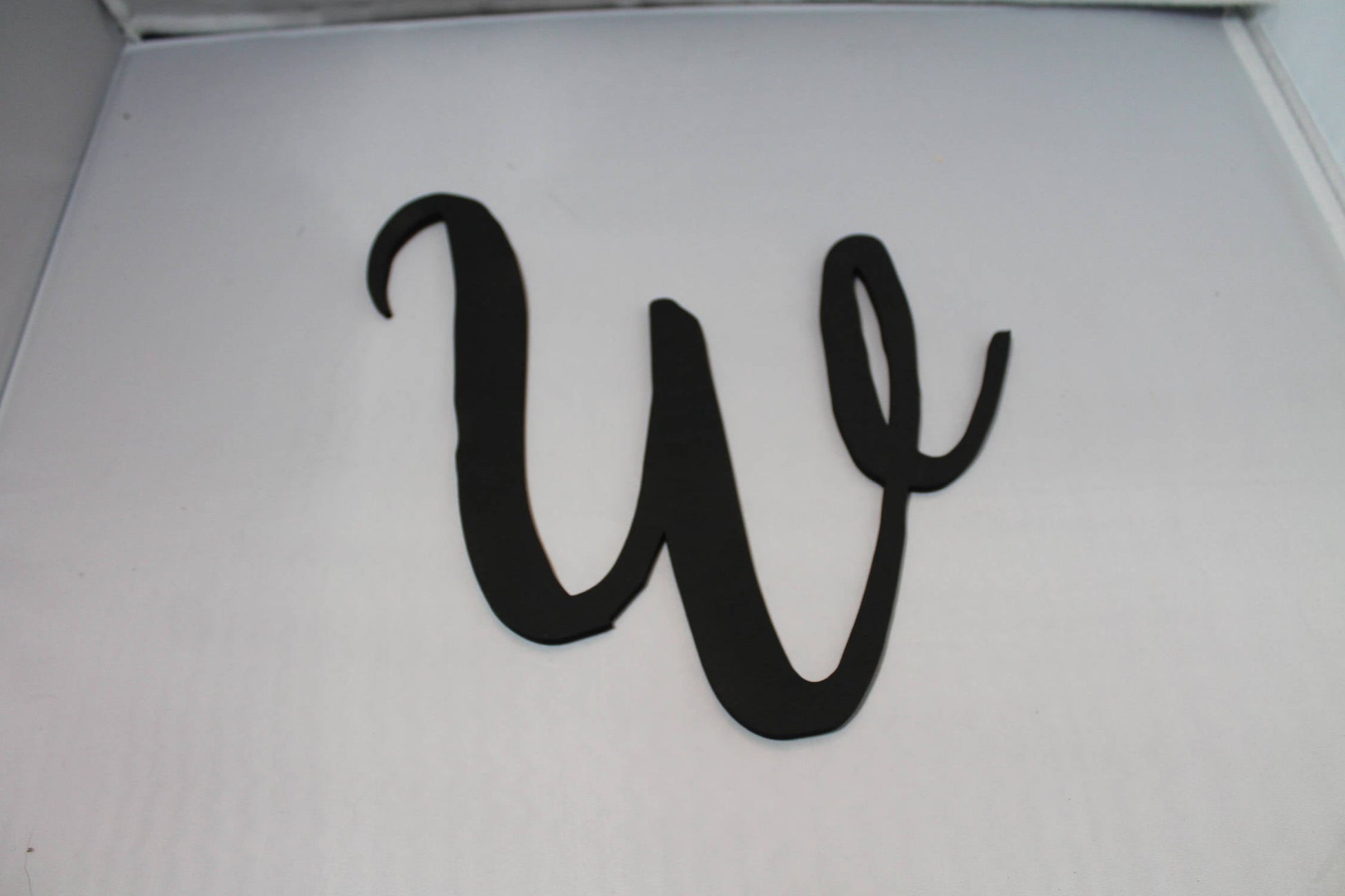 Wooden Letter W, Laser Cut Out, Wood Cut Out, Custom Word Art, Personalize, Footstepsinthepast