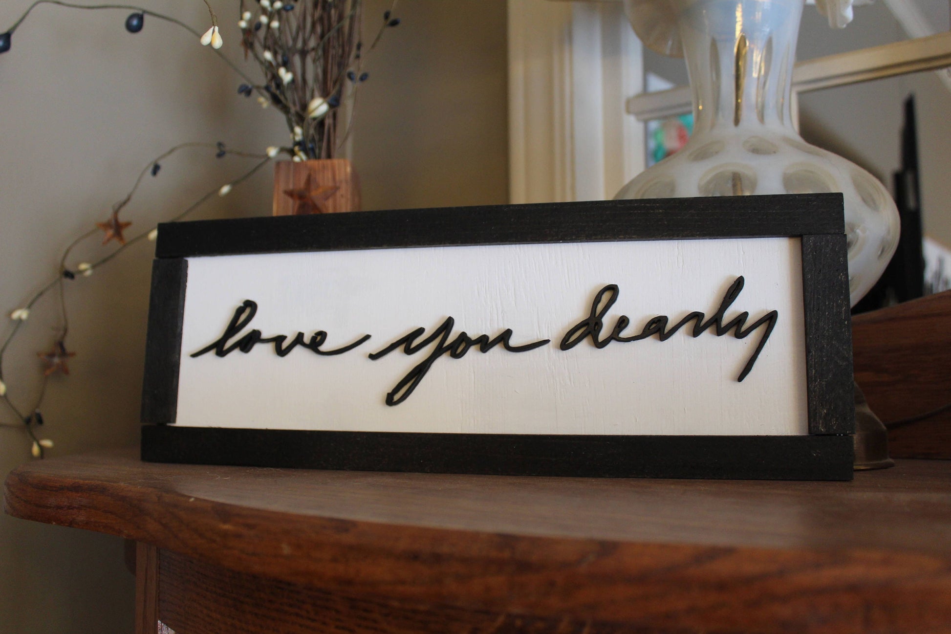 Your Hand Writing, Actual Handwriting In Memory Of Personalized Ornament Actual Sketch personalized 3D Cut Out Sign Frame FootstepsinthePast