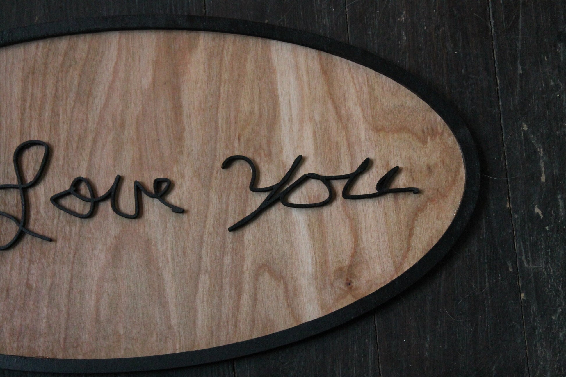 Your Handwriting, Actual Hand writing sign, Oval, Framed, custom personalized wood decor shabby chic rustic primitive, handwriting