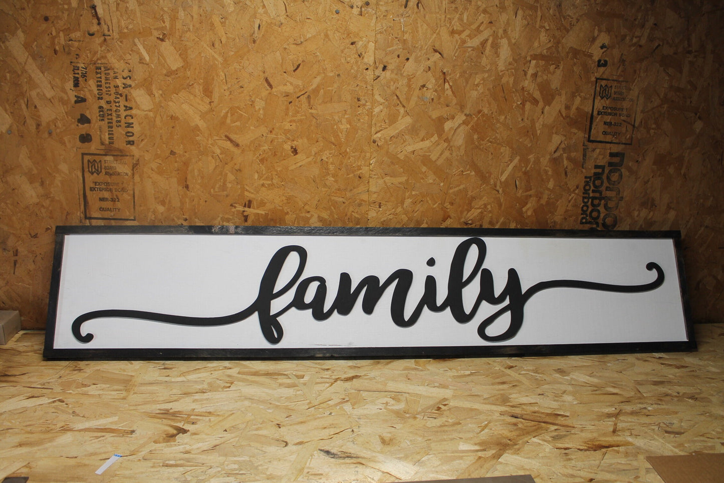 Family Wood Sign, Large family sign, wood, fireplace sign, living room sign, dining room sign, shabby cottage chic, farmhouse, rustic decor