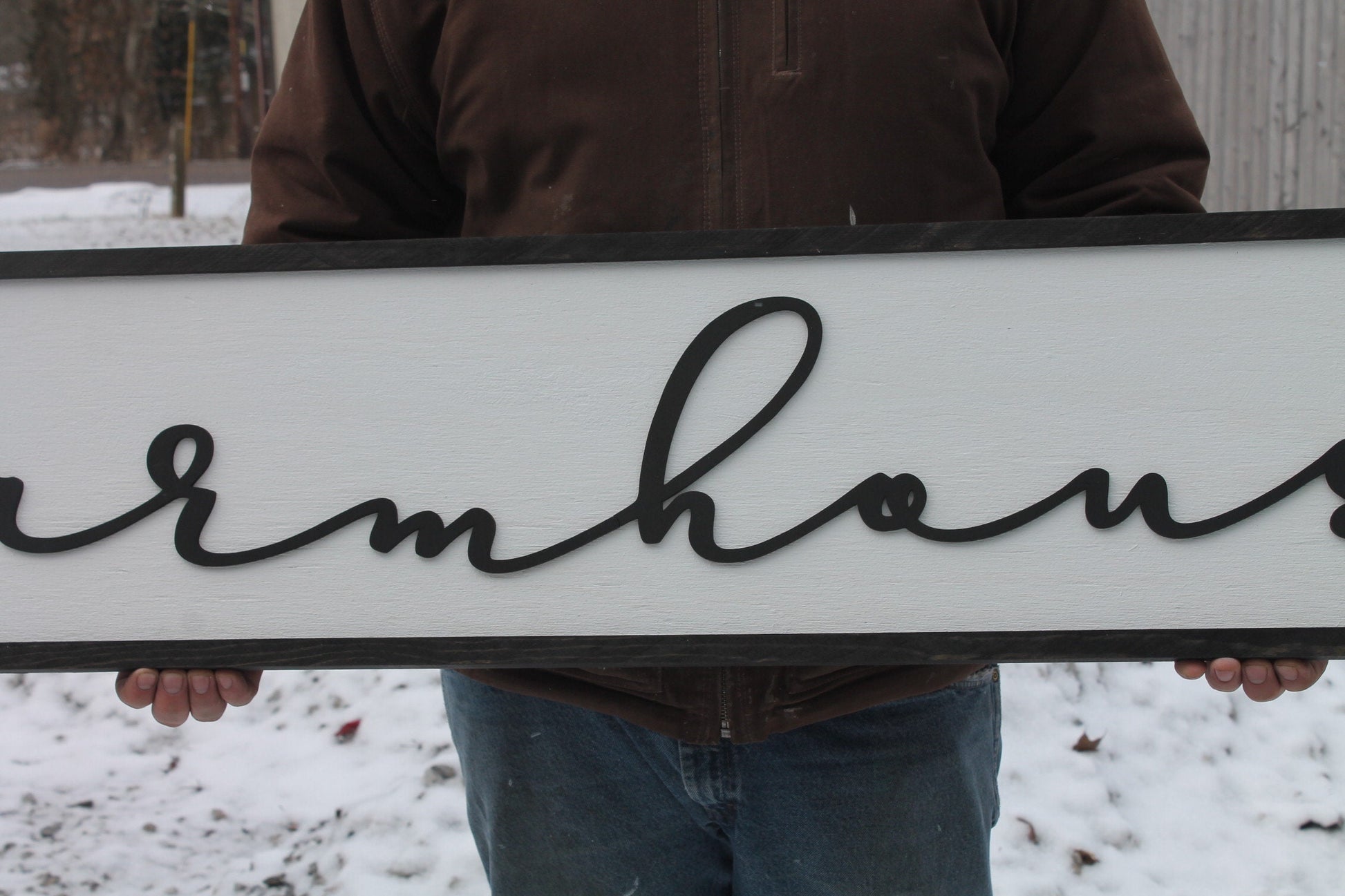 Farmhouse Wood Sign, Extra Large Country Sign ,Large Raised Letter, Over-sized, Wood, Extra Large, Couch Sign, Fireplace Sign, Gift