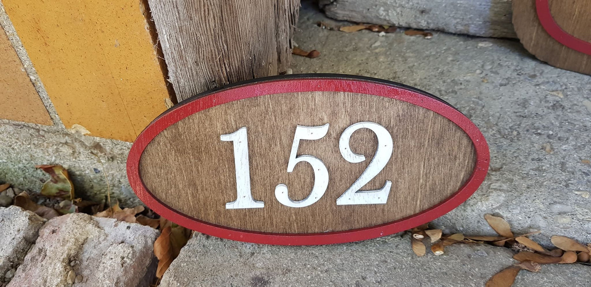 Custom Large Wood Business Sign and Matching Address Sign, Apartment Complex, Small Business, Your Logo, 3D, Raised Text