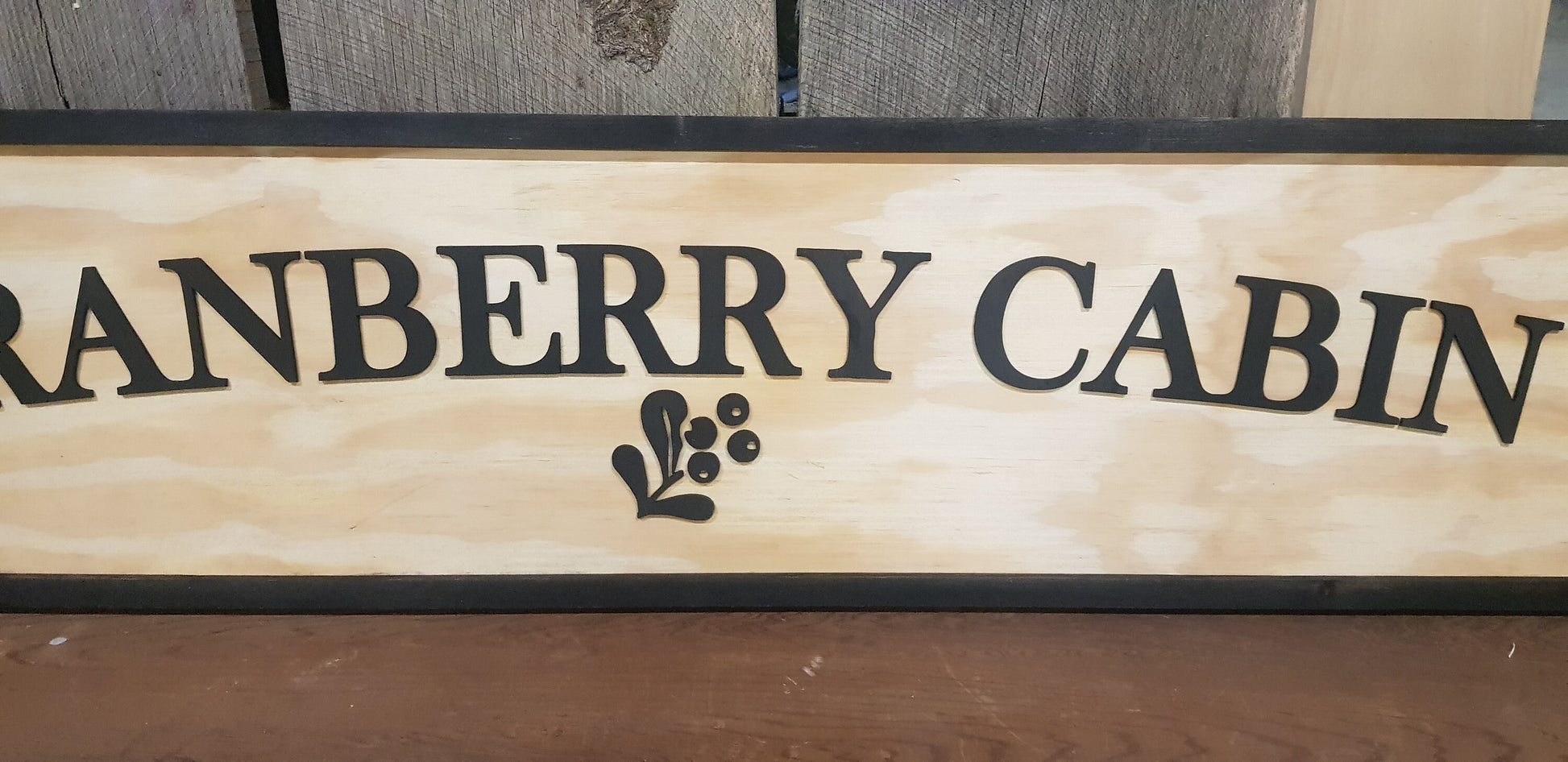 Large Custom Cabin Ranch Over-sized Rustic Business Logo Wood Laser Cut Out 3D Extra Large Sign Footstepsinthepast Handmade Personalized