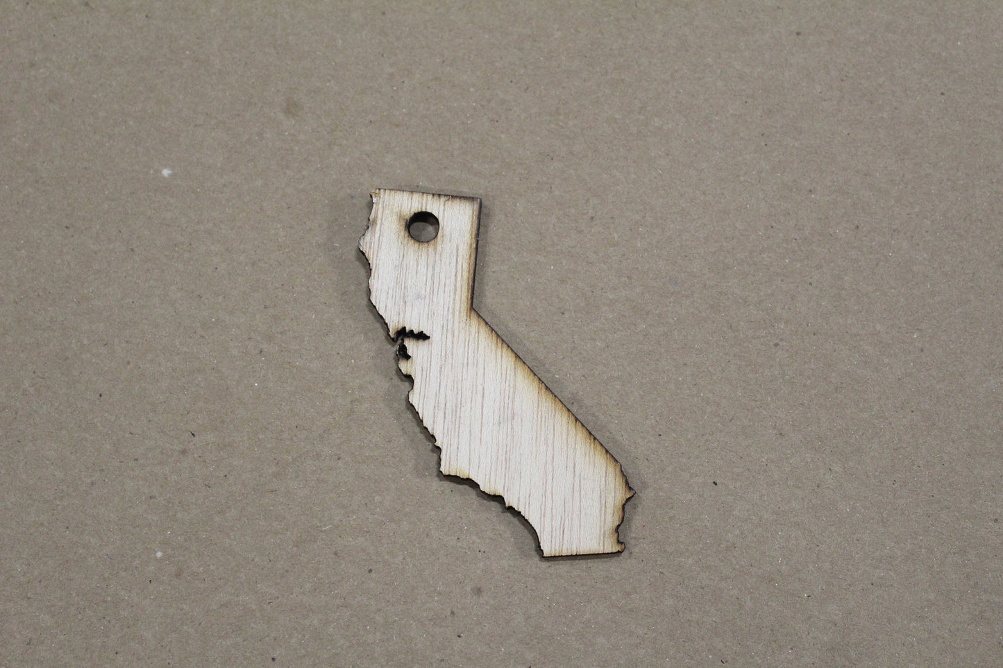 State Keychain Ornament Set of 3 Custom State Pick Your State Decoration Décor Wood Laser Cut Out Wooden Blank Sign Gift