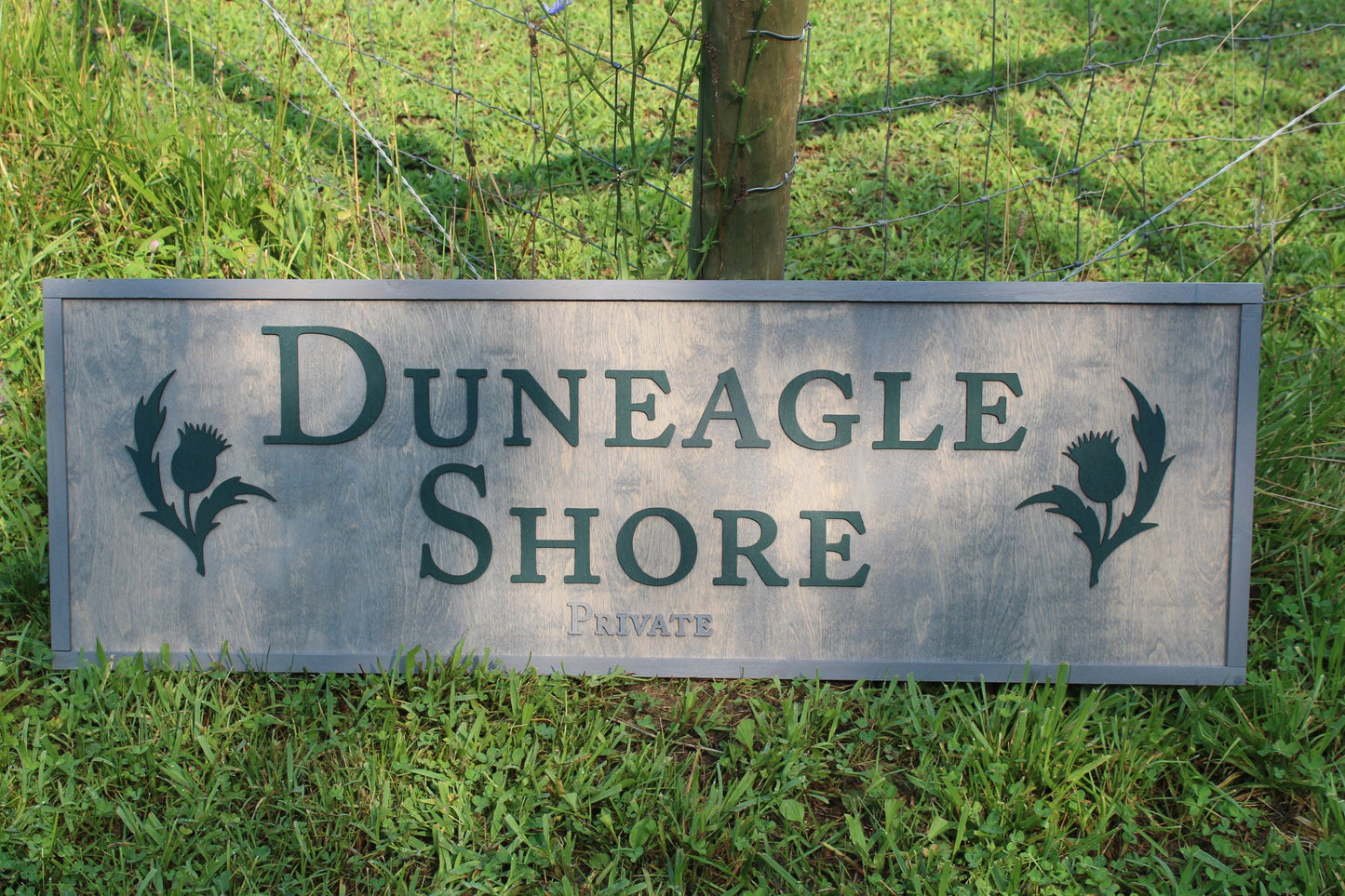 Small Business Custom Wood Sign Large Commercial Signage Outdoor Sign Use My Logo Graphic Office Entrance Your Image Beach Sign Shore Water