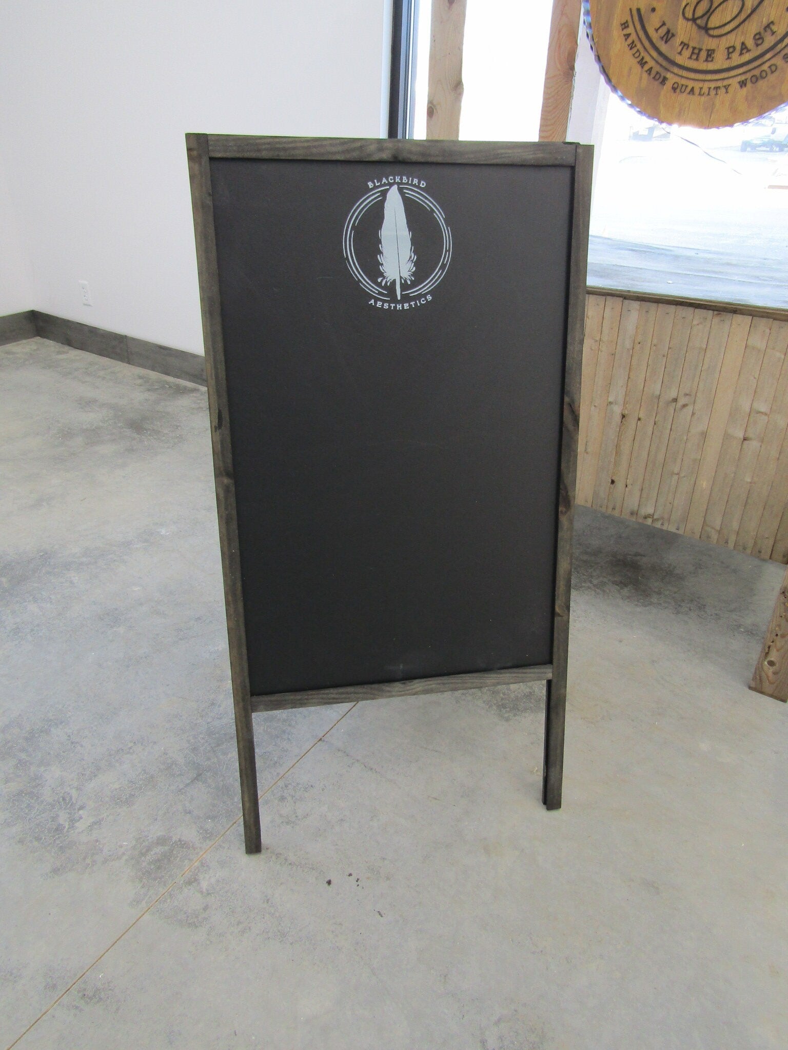 Sidewalk Sign A Frame Folding Sign Affordable Business Sign Your Logo Free Standing Extra Large Commercial Hinge Outdoor Advertising