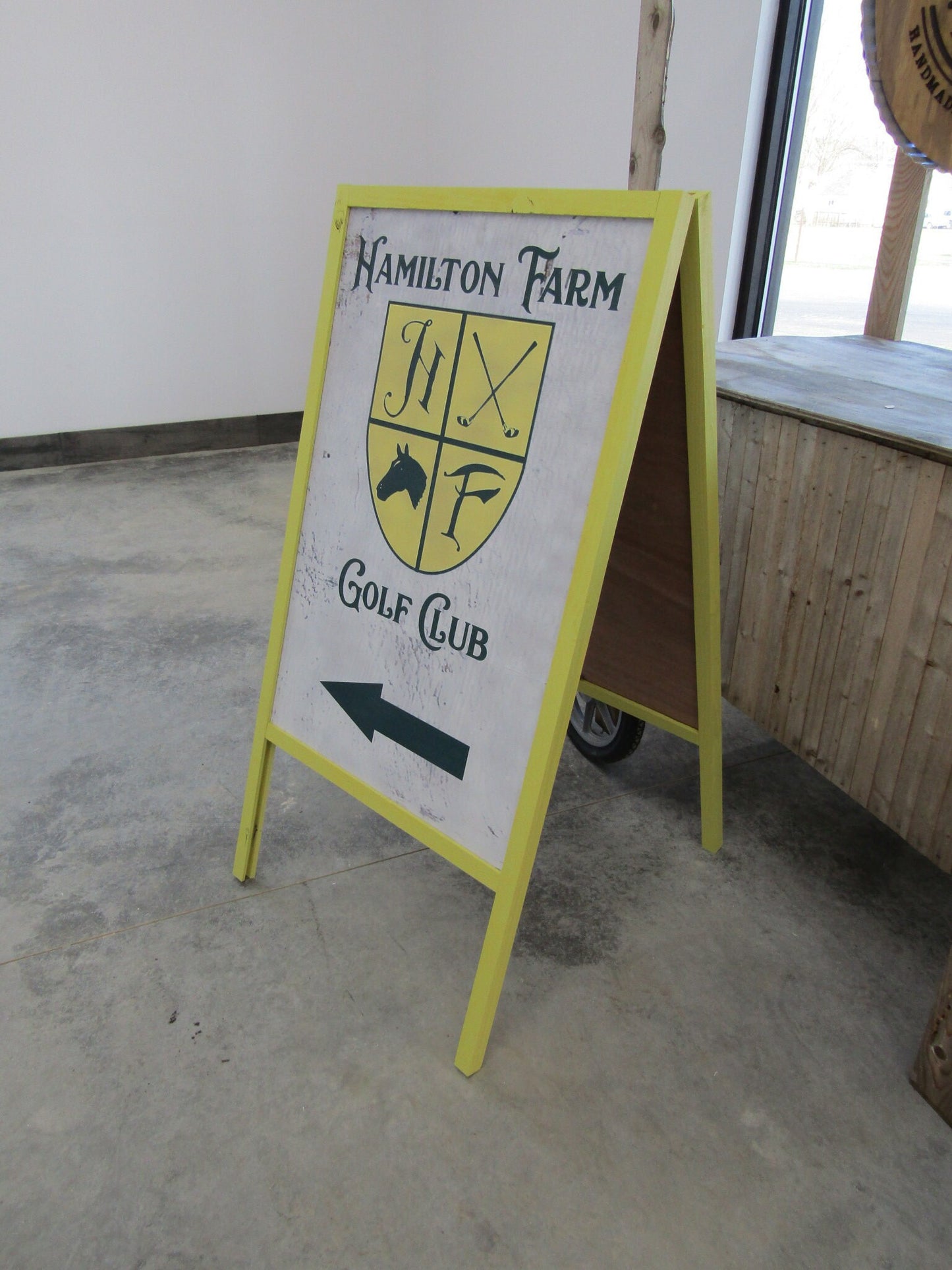 Sidewalk Sign A Frame Folding Sign Affordable Business Sign Your Logo Free Standing Extra Large Commercial Hinge Outdoor Advertising Golf