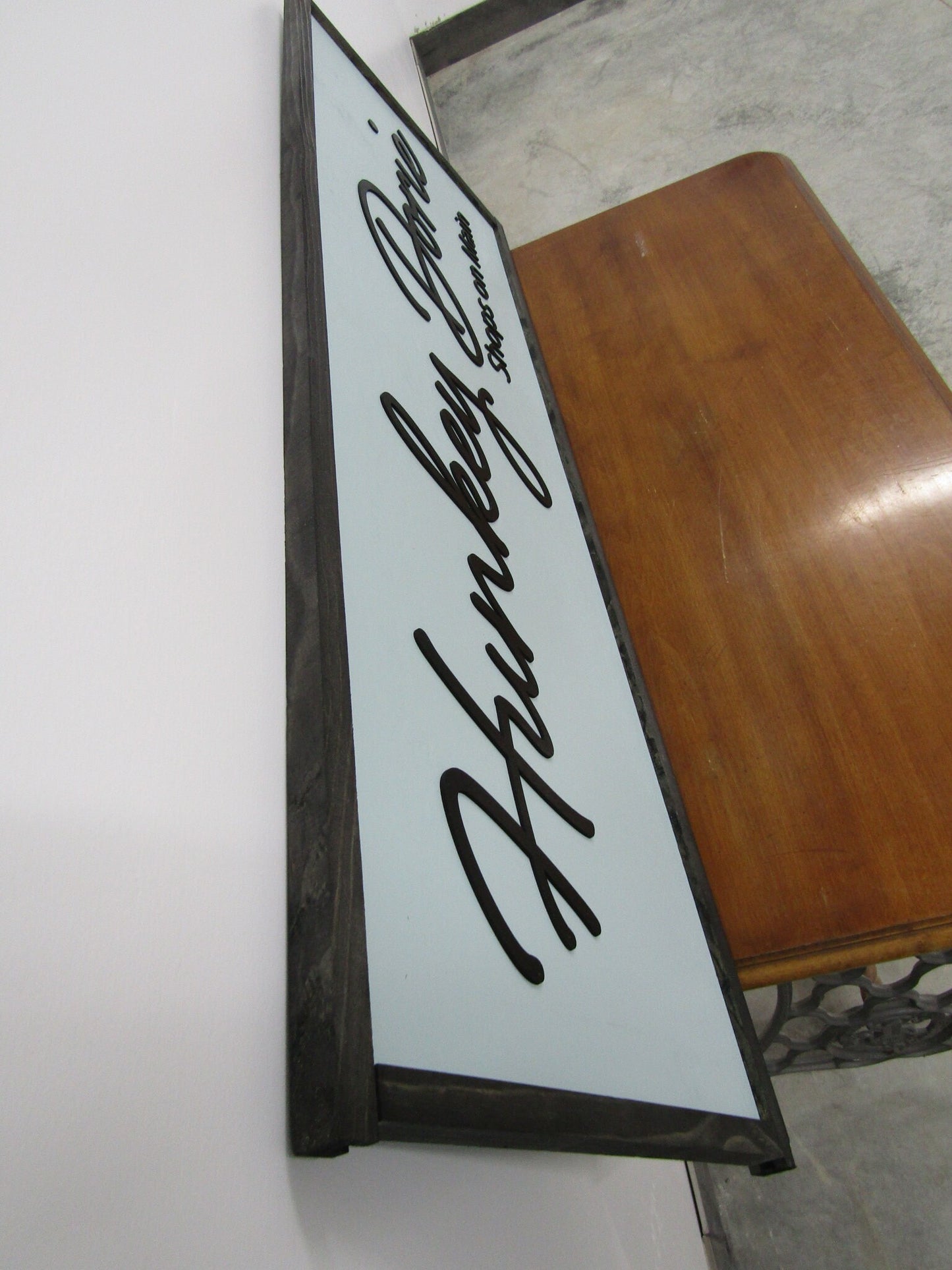 Large Custom Business Sign Commerical Signage We Use Your Actual Graphic Business Logo Wood Laser Cut Out 3D Extra Large Hunkey Dorie