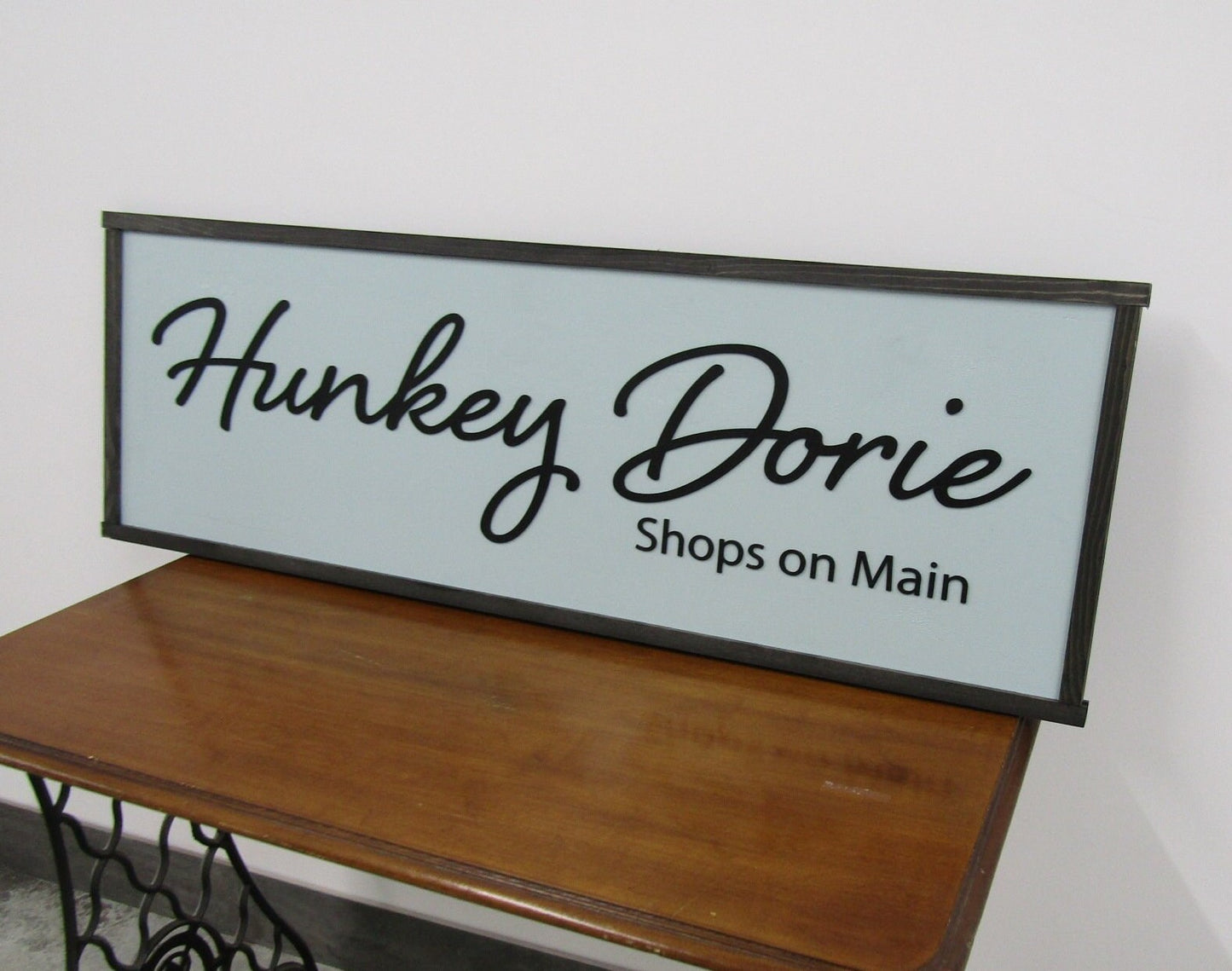 Large Custom Business Sign Commerical Signage We Use Your Actual Graphic Business Logo Wood Laser Cut Out 3D Extra Large Hunkey Dorie