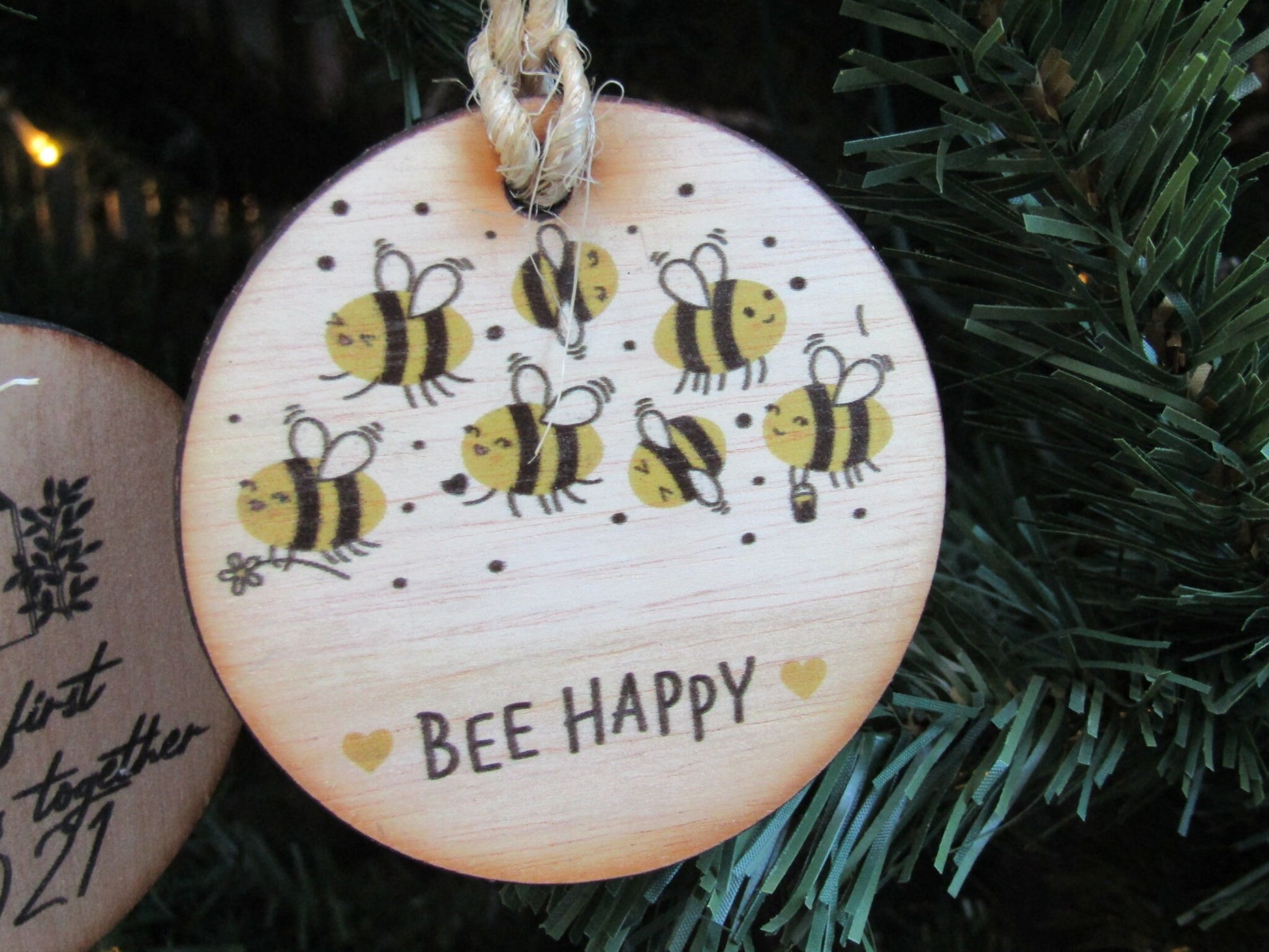 Bee Ornament Queen Bee Christmas Ornament Beekeeper 