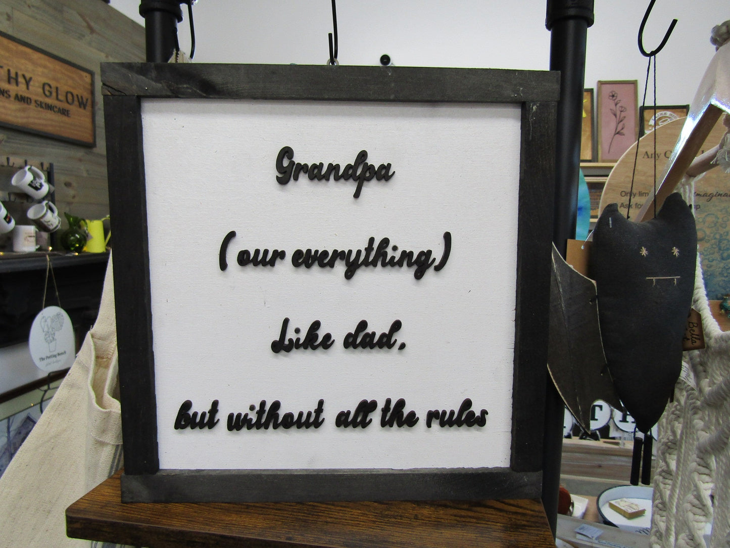 Grandpa Gift Grandparent Our Everything Like Dad but Without the Rules Appreciation Thankful Christmas Gift Birthday Gift Gifts for him