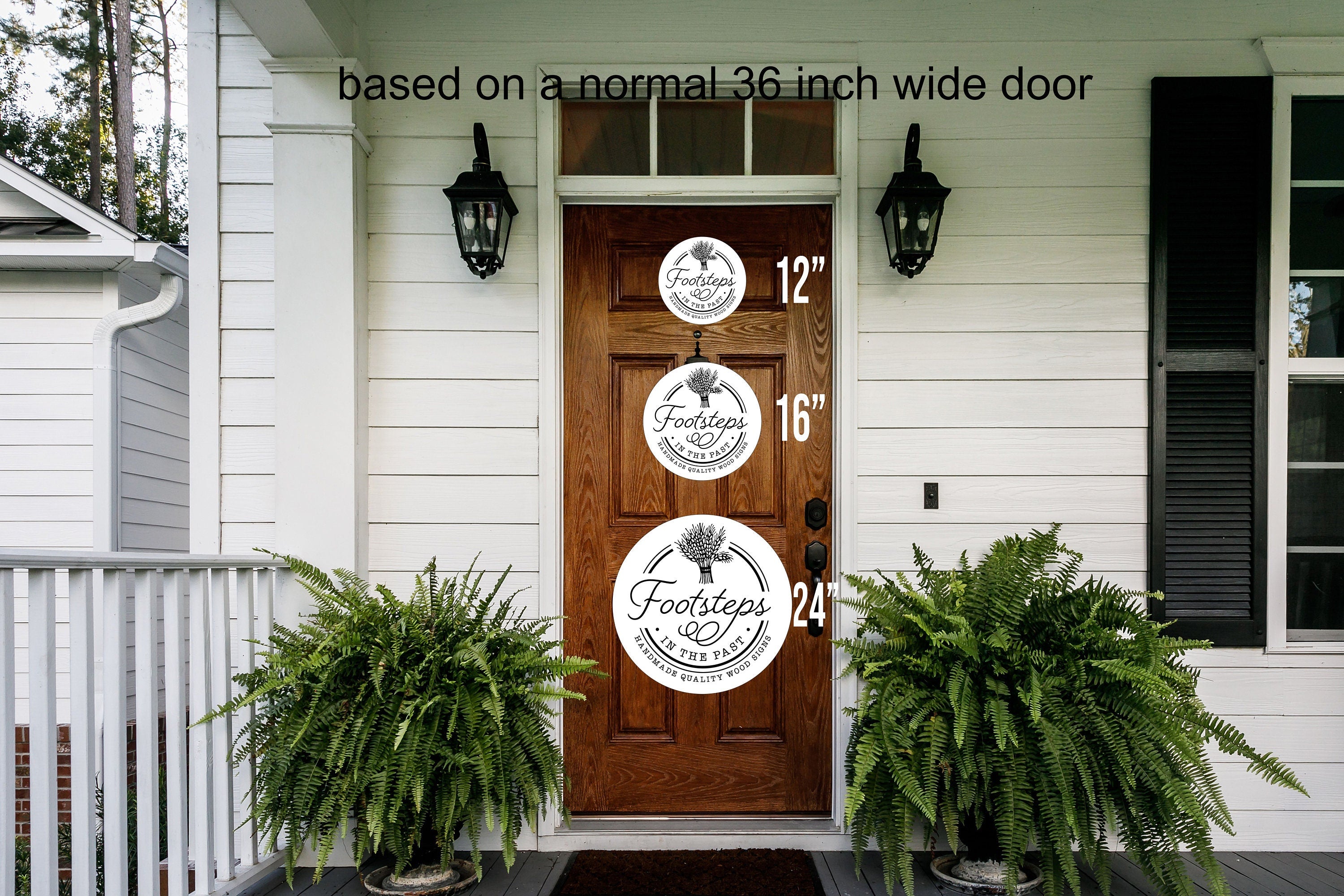 Decorative front door deals hangers