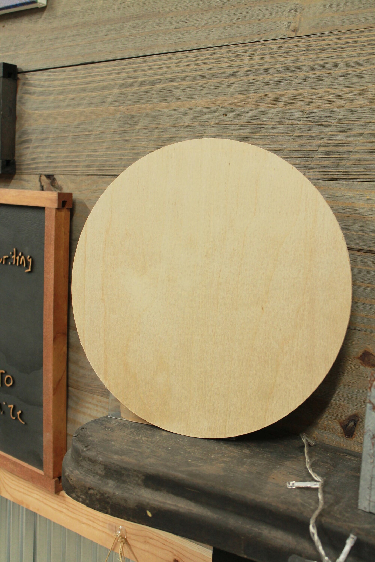 Bulk Wood Round Set of 6 Circle 1/4" Birch Plywood Blank DIY Custom Project For Crafts