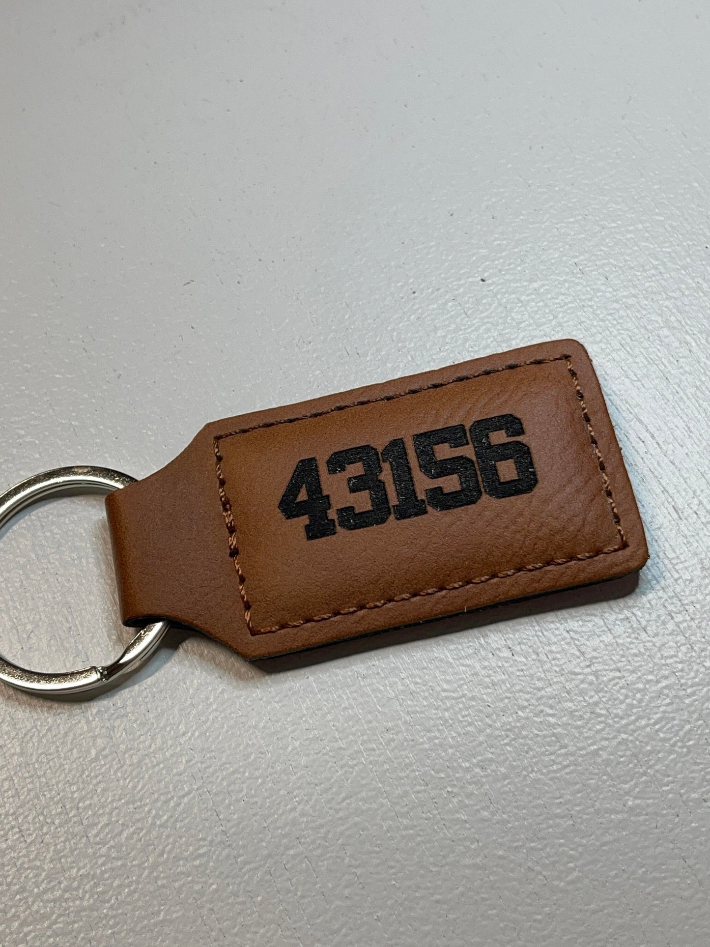 Custom Keychain Personalized Engraved Customizable Zip Code Youth Group Your Saying Key Chain Gift Party Gift Staff Gift Logo Business