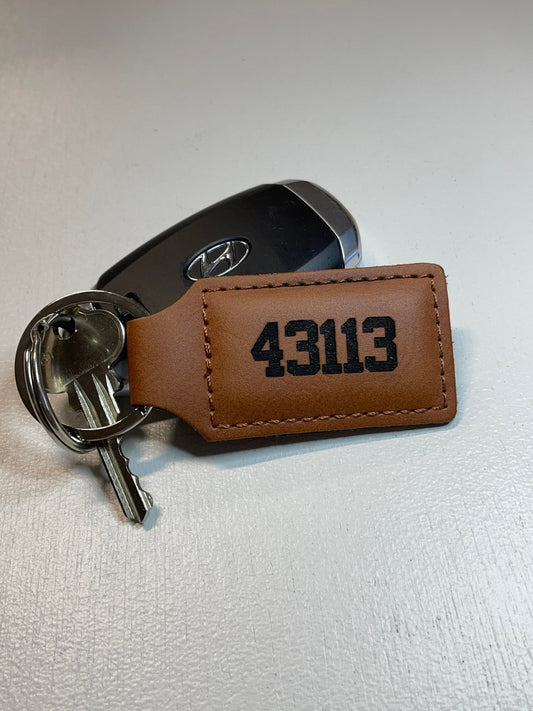 Custom Keychain Personalized Engraved Customizable Zip Code Youth Group Your Saying Key Chain Gift Party Gift Staff Gift Logo Business