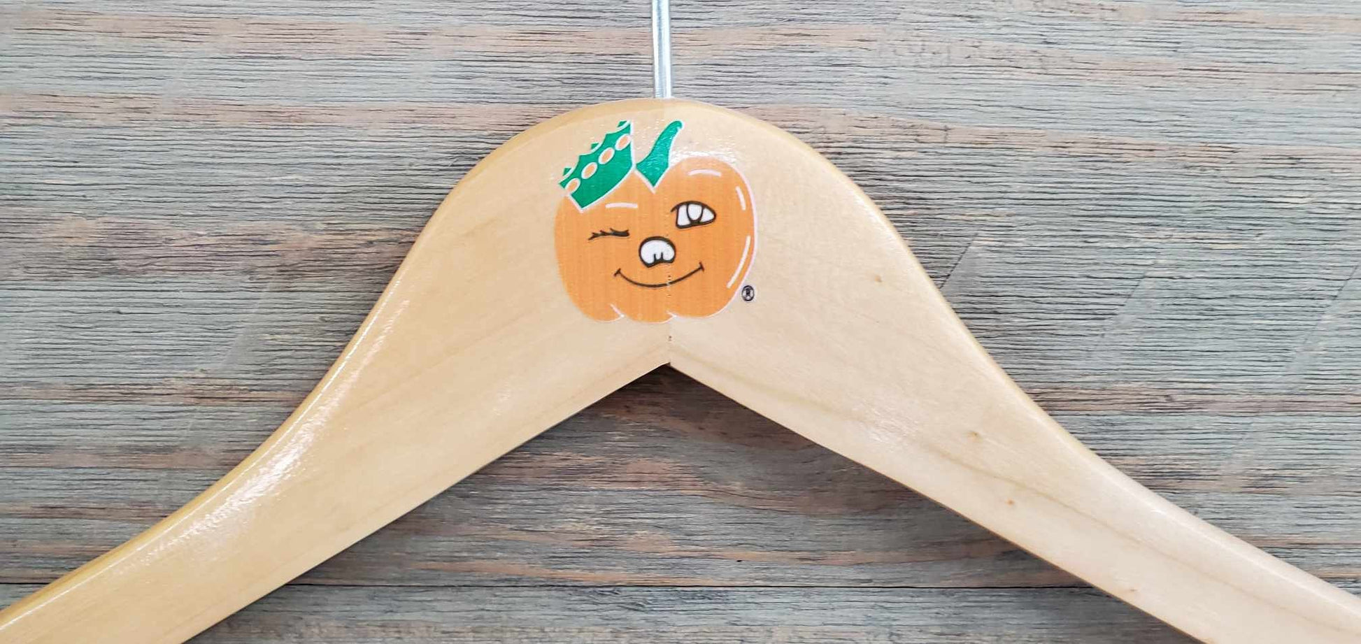 Winky Circleville Pumpkin Show Hometown Smalltown Mascot Ohio Made Uvprinted Color Hanger Wooden