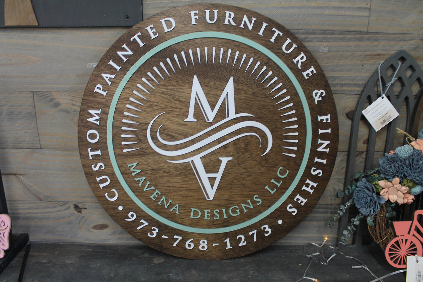 Custom sign logo sign business sign custom quote sign personalized sign salon sign furniture store studio sign for home layered sign wooden