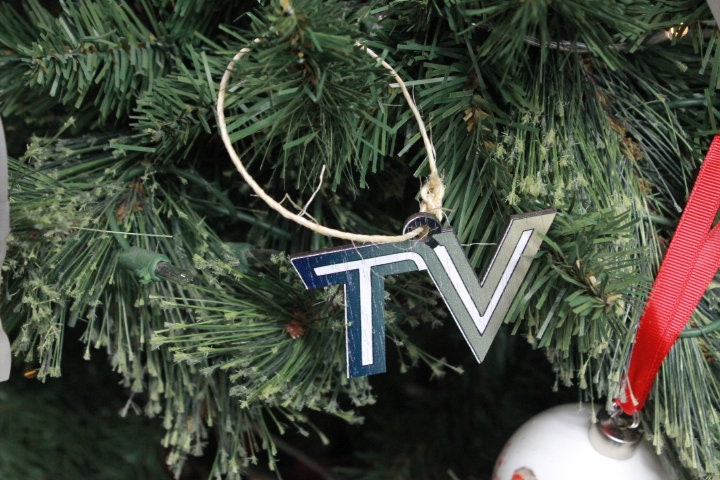 Teays Valley TV Vikings School Logo Ohio District School Keepsake Giftable Graduation Gift Teacher Gift Staff Gift Cutout Ornament