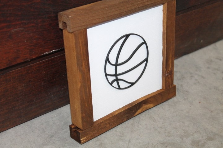 Basketball Sports Athlete Gym Ball Game Day 3D layered Sign Handmade Decor Play Room Decor Player All Net Score Hoop Playmaker Team