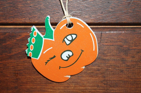 Circleville Winky Pumpkin Show Pumkin Cut out Hometown Small Town Decor Gift Tree Decor Orange Ornament Decoration Uv Printed Holidays
