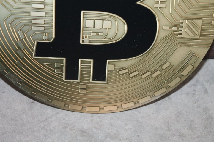 Bitcoin Cryptocurrency Wall Art Crypto BTC Dogecoin Ripple Ethereum Adult Bank Prop sign Hanging Wall Decor Social Handle PVC Smooth